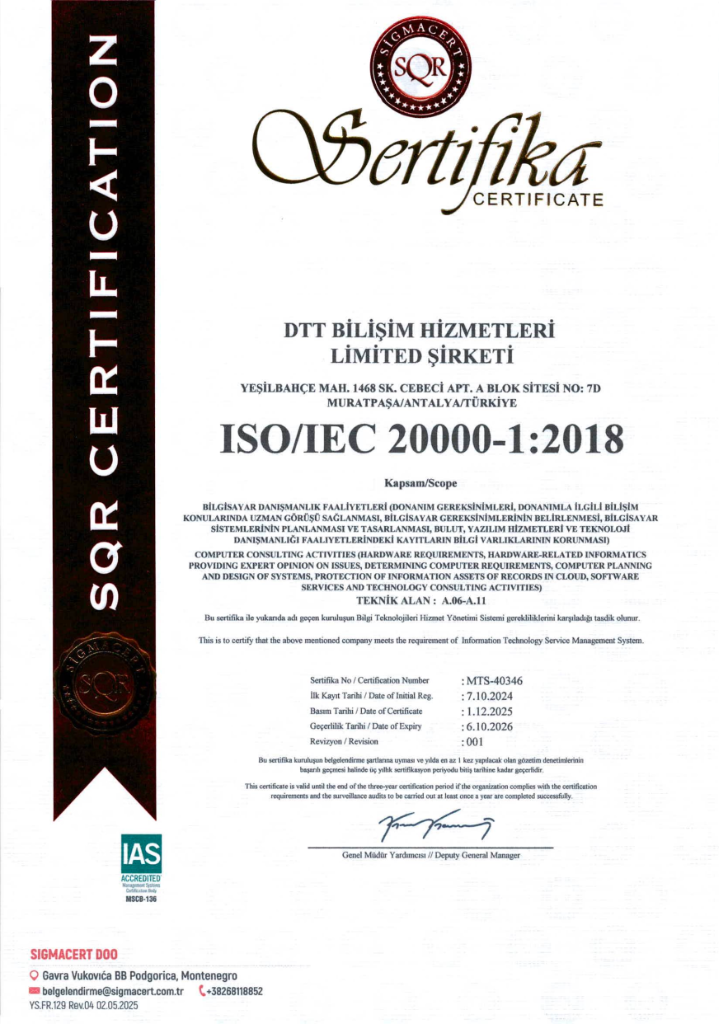 ISO/IEC 20000-1
